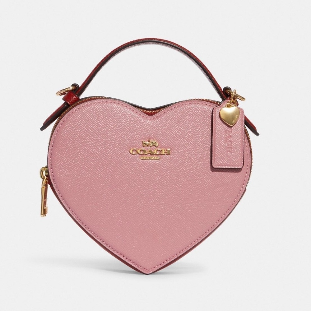 Coach - Heart Cross Body in Color Block - New